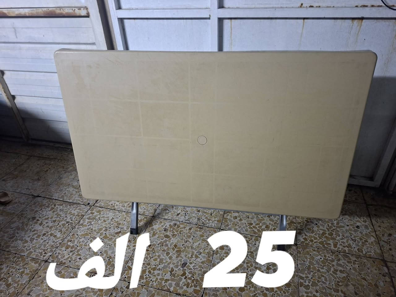 ميز ستيل 60×120 • ميز بلاستيك • حاملة رولة سيلفون