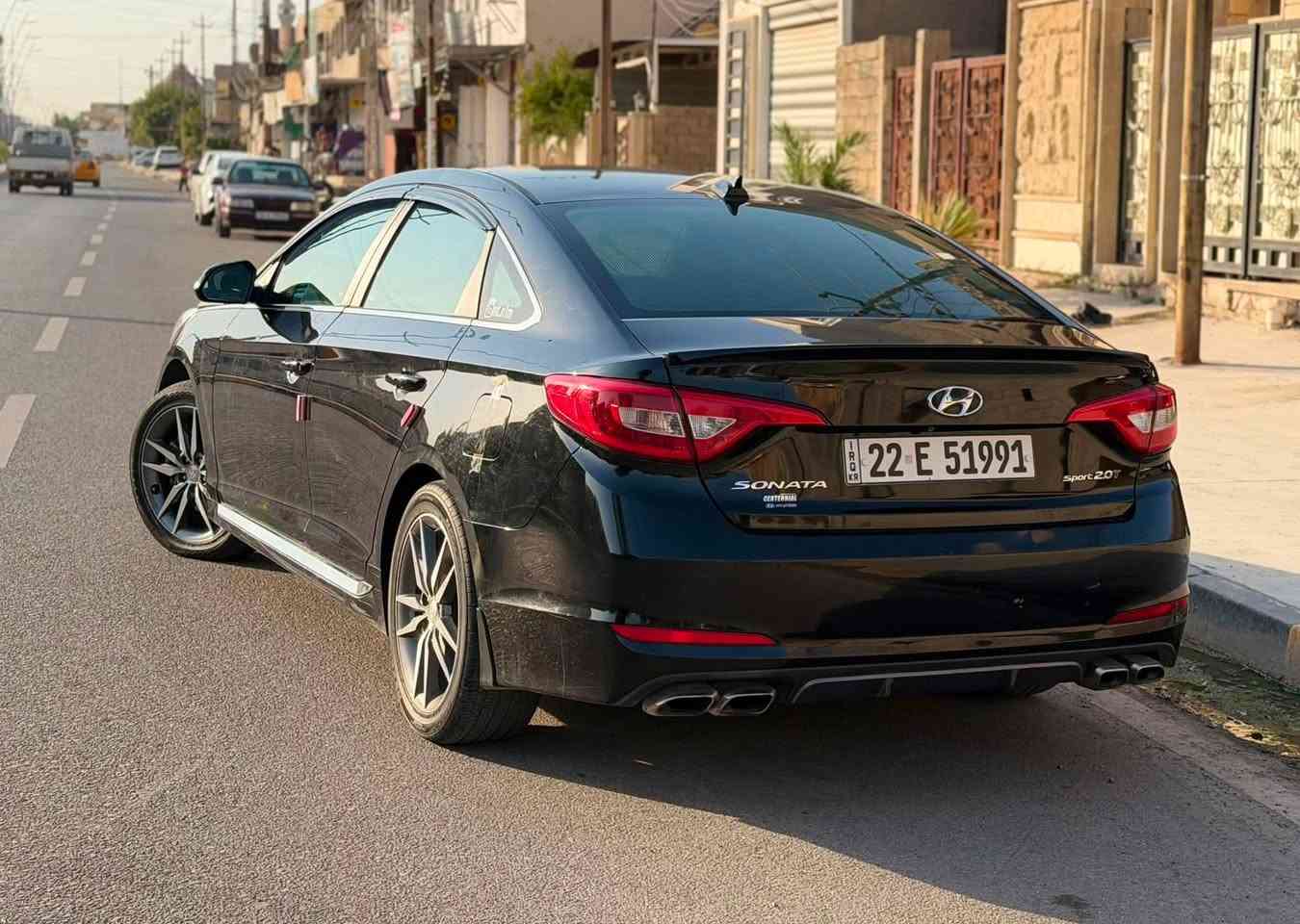 سوناتا 2017 رقم اربيل الجديد بأسمي شرط التحويل
سوناتا 2017 سبورت فول عدا الفتحه والبصمه 
شفتات ستيرن 
كشن كهرب 
كشنات جلد ومخمل 
شاشه كاميرا كبيره 
هيترات كشن 
تحكم ستيرن كااامل 
حساسات خلفيه 
سياره جاهزه
مكينه 2.0 توربو شرط بدون دوانز 
كير AT شرط 

السيارة بدون ضرر كلين بيها تبديل بوند وجاملغ بدون ضرر وبدون طخه وبدون ايرباك سيارة جديده وجااهزه واحلى من الصور 
ماشيه 140 الف 
السعر 112 وبيها مجال بسيط 
مكاني موصل حي سومر 
***********
