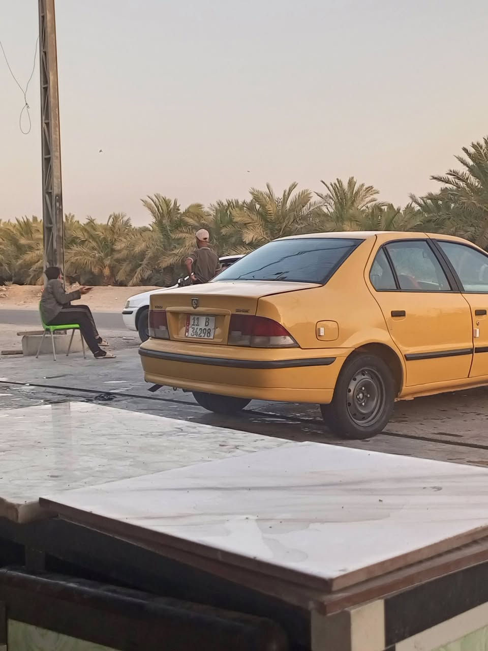 سلام عليكم سمند 2011رقم بغداد نكليزي سياره جاهزة خير من الله مكينه وكير مكفولات 
تبريد منضومه جديده  كهربائيات كله تشتغل  حداديه وره جديده سنويه ل 31 مصفره هيئه وغرامات مكاني ناصريه مركز *********** سعر 32 وبيه مجال
