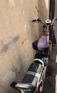 دراجة شحن • بطاريات جديدة • لايت عالي