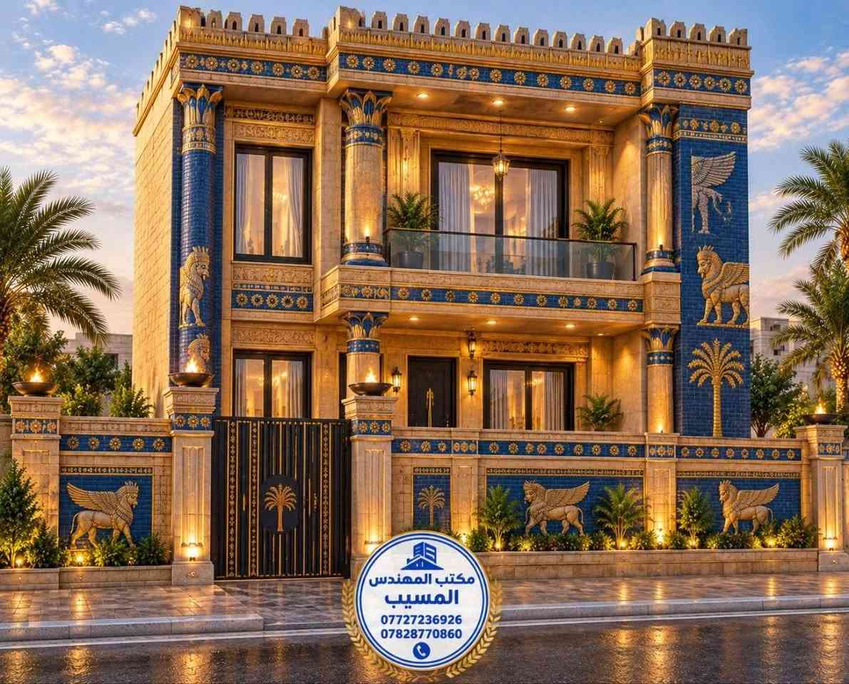 مكتب المهندس المسيب لرسم خرائط البناء بالاوتوكاد وتسقيطها على الأرض وتصميم الواجهات العصرية باحدث البرامج الهندسية 
المسيب شارع الكراج مقابل دائرة الضريبة أو الاتصالات 
***********
***********
اخر تصاميم الواجهات نتمنى أن ينال إعجابكم

نص مكتوب في الصور:
- مكتب المهندس المسيب *********** ***********
