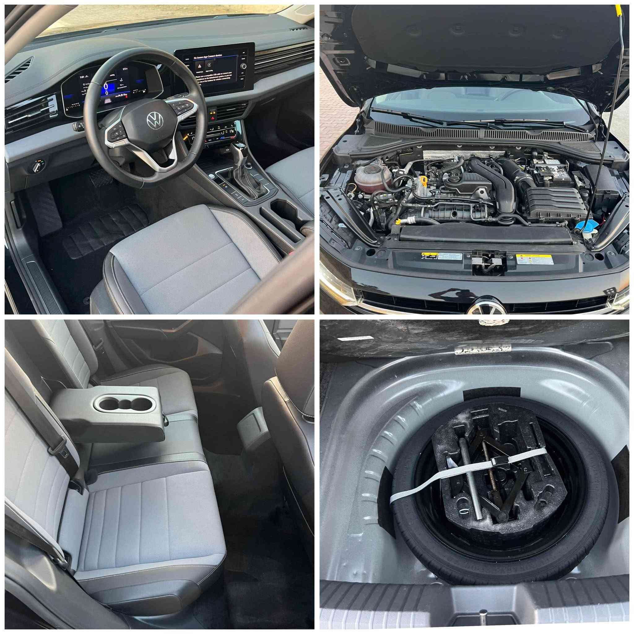Volkswagen jetta 2025 SE +
تەنها 12,000 ڕۆشتوە  وەک سفر وایە 
پانۆراما
لایت پێش و دوا LED
ڕادار کروز کۆنترۆڵ  ڕاداری پێش و دواو لا تەنیشت 
کامێرا 
وایەرلێس چارج 
برێک بەسمە ئەوتۆ هۆڵد و ستار ستۆپ 
شەغال بەسمە  ( دوو بەسمەی خۆی لەگەڵە )
شاشەگەورە گێچ ئەلکترۆنی
تەبرید مەرکەزی و تەبرید لەمس
کوشن جلد وکارەبای و کوشن گەرم 
زۆر مواسەفاتی تر 

بۆنیتی بۆیاخە چەمەلەغی سەکنی لەسەر یەک پەڵە گۆڕاوەو بۆیاخ کراوە چەمەلەغە بیلادیەکەی ماوە و لەگەڵیەتی چاک ئەکرێتەوە پەڵەیەکی ئەبێت بە بۆیاخ   هیچ ناوگرتنی نیە شانسی شوختی نیە  دەعمەکەی بەشی سەرەوەیە

ئێرباگی شان و سوکان بیلادی بۆ داندراوەتەوە هەموو پارچەکانی لایت و دەعامی و ڕادێتەر هەمووی بیلادیە بە شەرتی هەموو فەحسێک بچوکترین نوقسانی نیە ماڵی دۆستە چاڵ و شوختی نیە

نرخی : 168$ قفل🔐
*********** السليمانية, العراق
