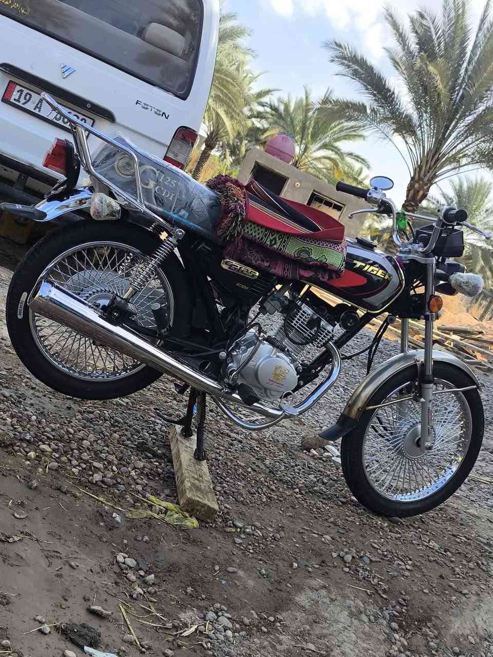 السلام عليكم دراجه للبيع تايجر بابو 1 موديل 2022 السعر خاص اوراق صولي 
 ***********
