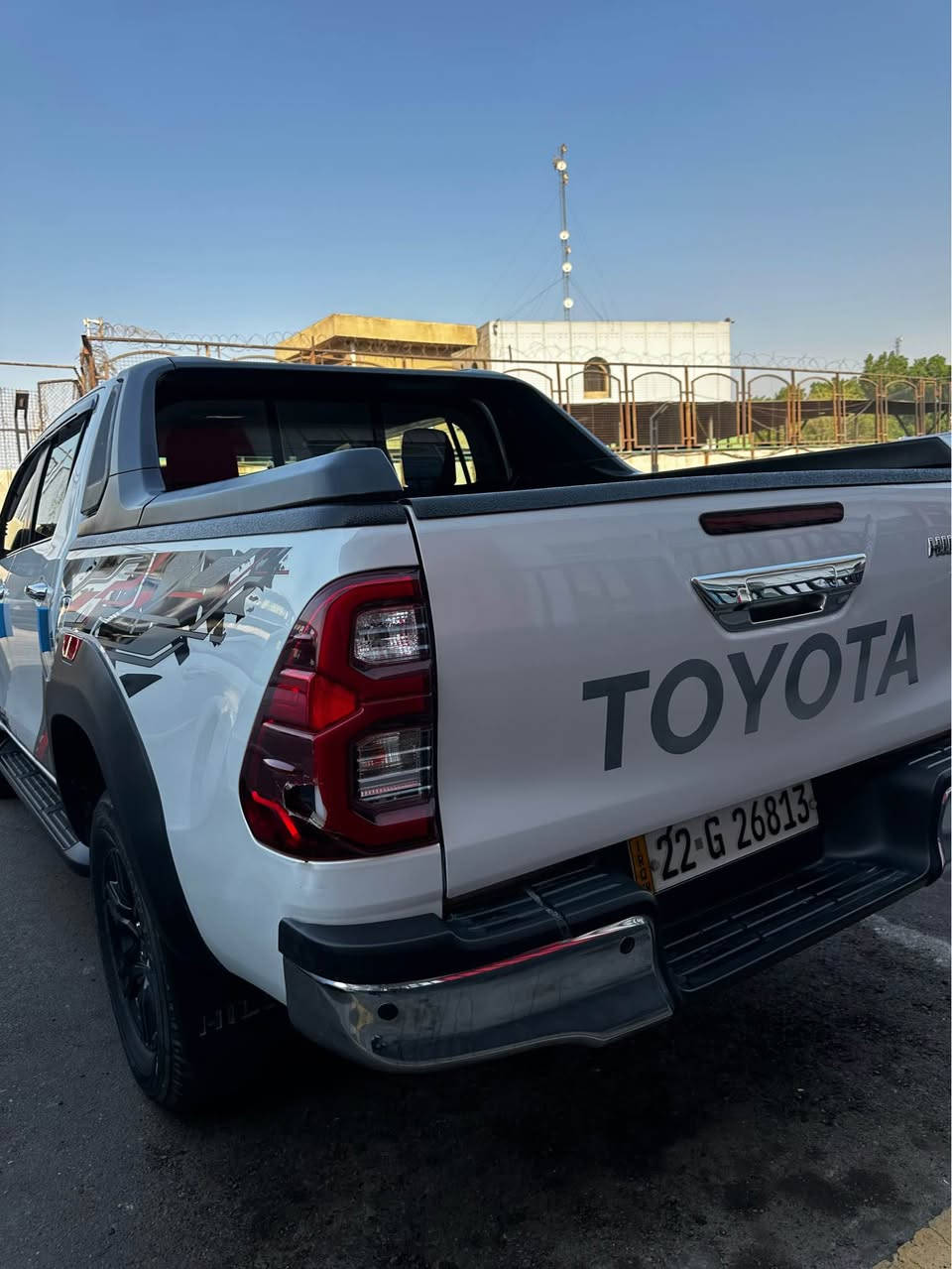 السلام عليكم 
بيكم TRD
موديل 2024 
كفالة عامة عدا بارد بالجاملغ الخلفي
العنوان بغداد زيونة 
*********** بغداد, العراق
