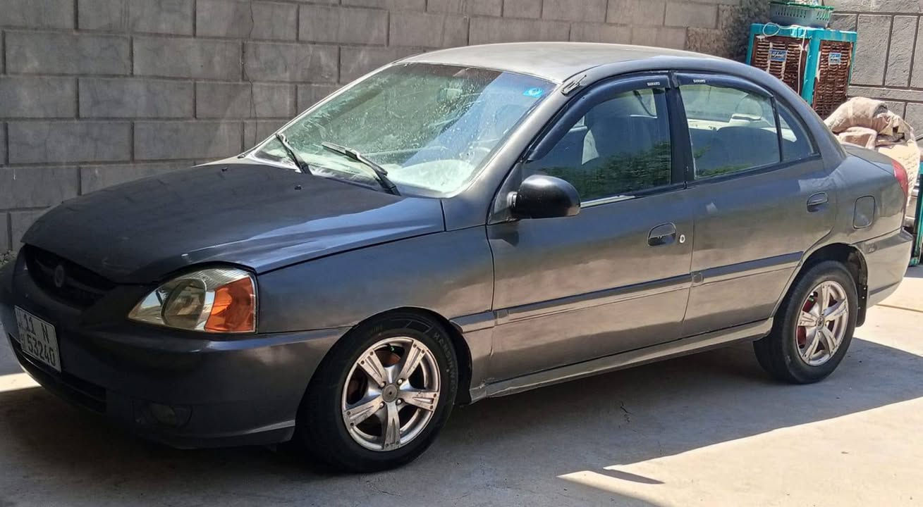 كيا ريو 2004 وارد امريكي
لون رصاصي

صبغه جديده للجماليه

هزه جديده

گير اوتوماتيك

مكينه مسكر 1600

مكينه و گير شرط الفحص

حداديه اماميه و خلفيه جديده

تخم تاير جديد

سنتر لوك

مشط استيرن جديد

كهربائيات كلها شغاله 100%

باسمي السنويه لل27

رقم بغداد انگليزي

مكفوله من العيب الشرعي

تبريد نقص غاز 

للاستفسار

***********

***********
