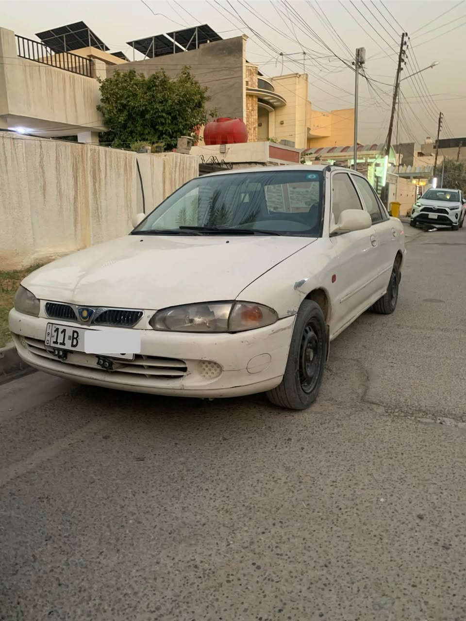 السلام عليكم
بروتون ويرا 2002 رقم بغداد انكليزي باسمي تحويل ثاني يوم كير عادي تبريد ثلج كهربائيات  شغالة وتايرات وباتري جيد محرك بي تبخير  مكانات صبغ اعتبرها صبغ حزام السعر 33 مجال مكان السيارة بغداد الكرخ ***********
