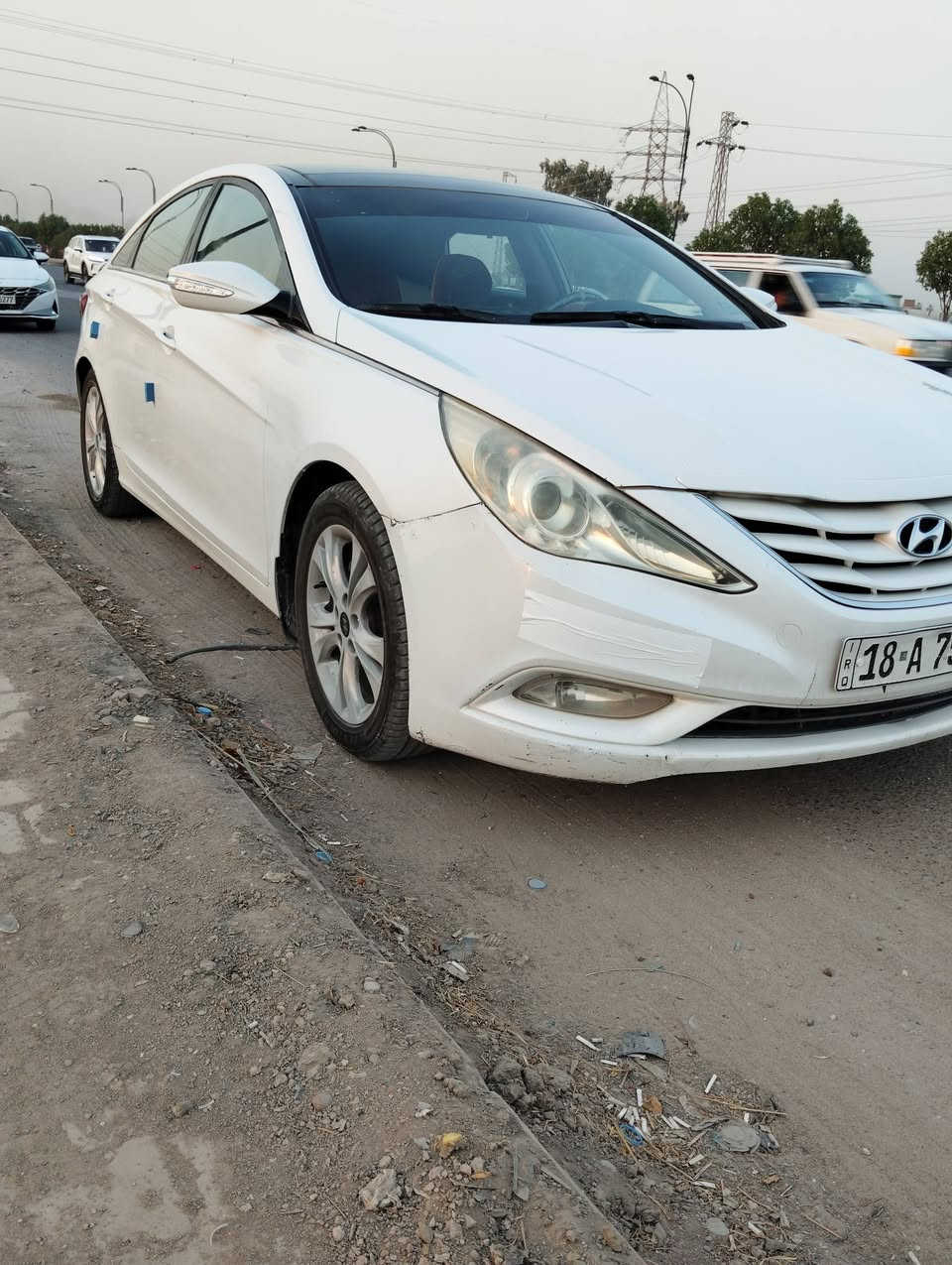 للبيع سوناتا خليجي موديل 11 كفاله عامه فقط بارد  قليل باب السائق محرك 2400 دوش  مواصفات حلوه تبريد قطعتين رقم بابل بسمي السيارة جاهزه من كلشي مكاني بابل المركز سعره خاص @***********
