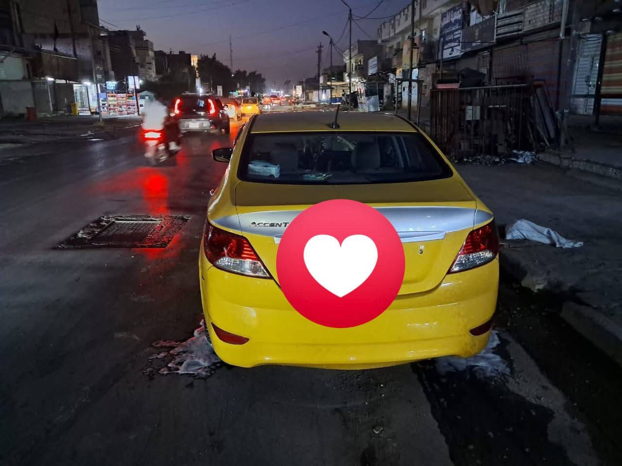 اكسنت • ٢٠١٤ • حادث يمين