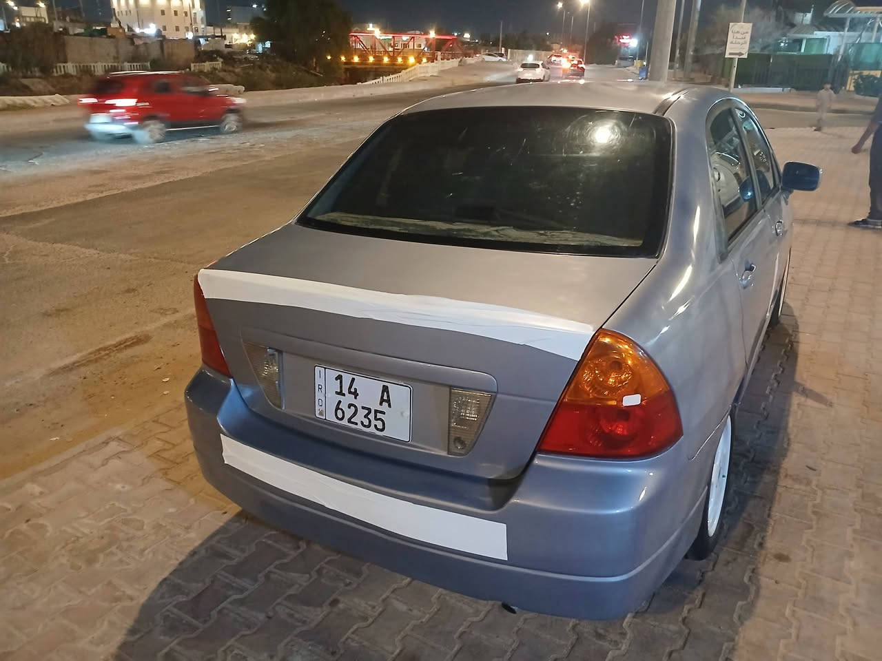 السلام عليكم ساسوكي اليانا ياباني  كير عادي مديل 2006 مكينه كير تبريد تخم تاير حداده جديده  السياره جاهزه مال تكسي  صبغه جديده اثر جراد مكفوله من الضربه  والخياس سنويه بسمي لل واحد وتلاثين 2031 السياره بسمي 
السعر ب55$ ورقه وبيها مجال تلفون ***********
