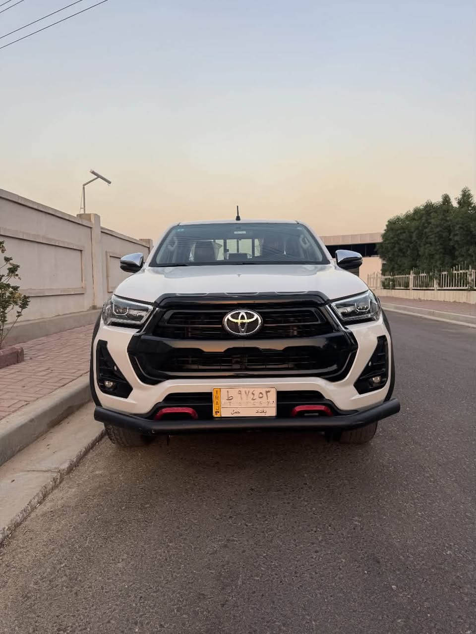 تويوتا هايلوكس 2024 SAR SAS 4x4
السيارة مرقم بغداد ب اسمي
ضمان شركة ساز  100 الف او 3 سنوات
السيارة ماشية 50 الف كيلو
تشغيل بصمة
تبريد بالمقاعد
محرك V6 سلندر 4000 
حساسات امامي و خلفي
كامرة خلفية 
قطعتين تبريد
شاحن لاسلكي 
السعر 4 شدات بيها مجال
مكاني بغداد الحرية الاولى 
***********

