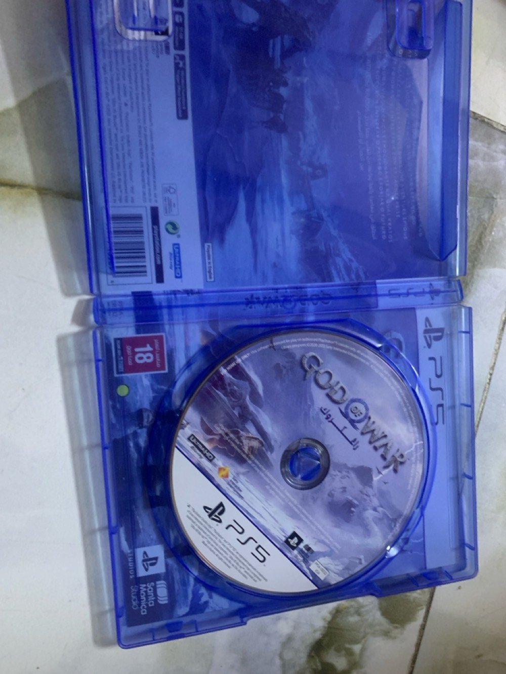 ps5 وارد اوروبي هولندا ما مفتوح لا صيانه ولا تنضيف ويا لعبه اله الحرب راغناروك وحستب بي هاي الالعاب يدات ٢ وشاحنتها وياها للتواصل  بيع مستعجل ***********بي مجال السعر