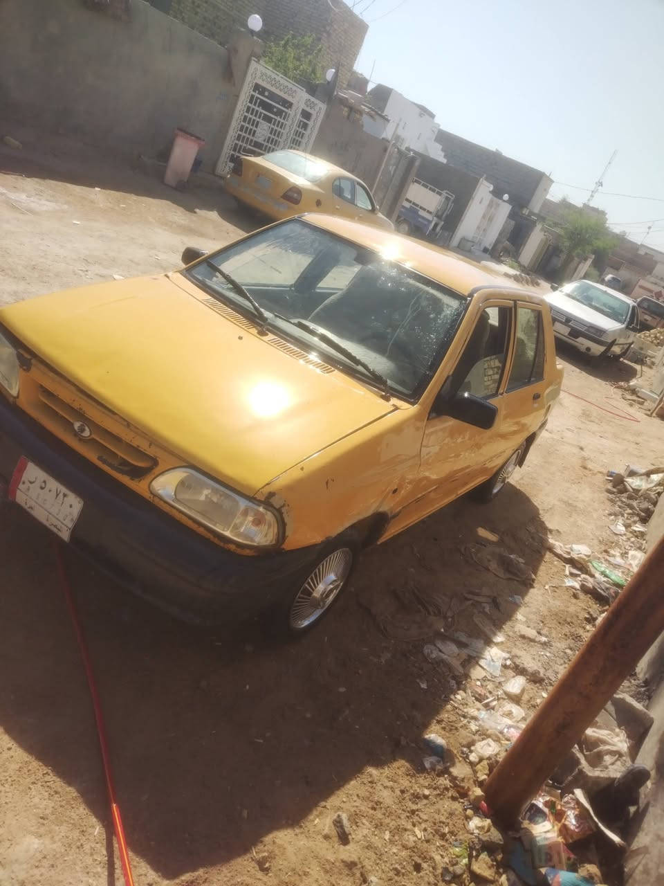 السلام عليكم شباب بيع مستعجل  سايبا حلوه تحويل مباشر كير جديد مكينه بيه بخار قليل كهربيات شغله كله تخم تاير جديد مسجال مضخم سمعات ليت فول السياره جاهزة وين ماتريد طلع تراي السياره حلوه كلش السعر 11وارقه العنوان النجف الاشرف شارع المطار القديم قريب اسوق عسوله الهاتف ***********
