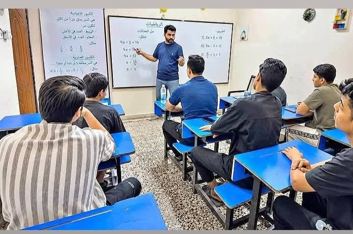معهد السياب لدروس التقوية 

 يعلن عن استمراره بالتسجيل  لدورات مركّزة للصف السادس الإعدادي                                     
(علمي – أدبي) | (بنين – بنات) | (خارجي – صناعة – تجارة – مهني)
🔸 لجميع المراحل ولكافة الاختصاصات ✍️
🔸 بإشراف #نخبة من أفضل #الأساتذة المتخصصين 💯

🎓 أساتذة المرحلة #المتوسطة #والإعدادية:

1. أ. حسين احمد الشويلي – اللغة #الإنكليزية
2. أ. ليث الساعدي – اللغة #الإنكليزية
3. أ. حسين حمدان – #الرياضيات
4. أ. نوري التميمي – #الرياضيات
5. أ. علي المحمداوي – #الرياضيات
6. الست فاطمة وجيه – اللغة #العربية
7. أ. حيدر السوداني – #الفيزياء
8. أ. محمد العربي – اللغة #العربية
9. الست زهراء الموسوي – #الكيمياء
10. أ. حيدر إبراهيم – #الأحياء
11. أ. عمار الساعدي – #الكيمياء
12. الست زهراء حسن – #الفيزياء
13. أ. محمد باقر البزوني – #الأحياء
14. استاذ حيدر كاظم منشد العكيلي #الفيزياء
15. الست مريم فائز – #الاجتماعيات
16- الست تبارك غالي – #الأحياء
17- استاذ محمد العطواني #الانكليزي
18-استاذ نذير الكناني #الانكليزي
19 - استاذ سجاد الشمري #اللغةالعربية
20- استاذ احمد حسين #ماجستيررياضيات
📌 ملاحظة: نفس الكادر يدرّس طلبة الخارجي أيضًا.

🧒 أساتذة المرحلة #الابتدائية
(نظام الحقيبة 👜 ونظام الكتاب الواحد 📕):

1. الست مروة الكناني – الاجتماعيات
2. الست فاطمة الحميداوي – الإسلامية واللغة العربية
3. الست زينب الكعبي – اللغة الإنكليزية
4. الست هدى اللامي – الرياضيات   
5. الست زينة اللامي – اللغة العربية
6. الست اية مادة اللغة العربية - الاسلامية.
بغداد – حي النصر الأولى
شارع المستوصف (شارع مأكولات حسين أبو التيا) – الشارع السادس
مقابل أسواق أبو مصطفى
📌 نفس بناية روضة جنات الغدير الاهلية 

📞 للتسجيل والاستفسار: اتصال او #واتساب  🔴التواجد يوميا من الساعة 3 الى 7 مساء
*********** 📱 | *********** ☎️

🎯 #نجاحكم_معنا 💯
سجل الآن وابدأ طريق التفوق👍.
