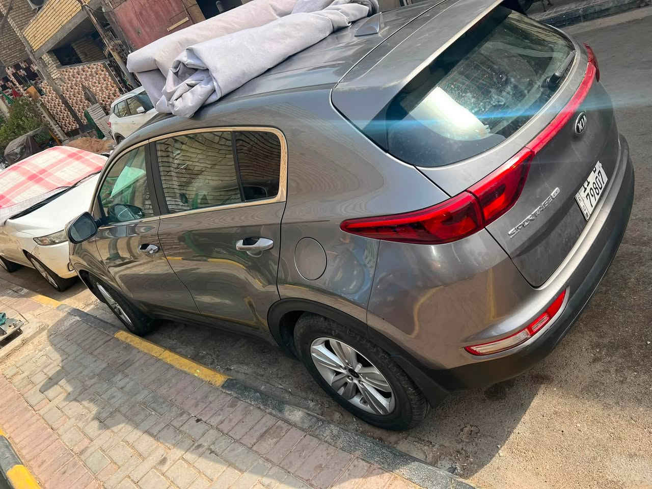 اسبورتج موديل 19 محرك 2400 ماشيه 62 الف سياره نضيفه ضرر بونيد ونفسه مصلح بدون بدون دواخل معروضه 152 مكان بغداد مدينه الصدر قطاع 14 هاتف ***********باسمي السياره

