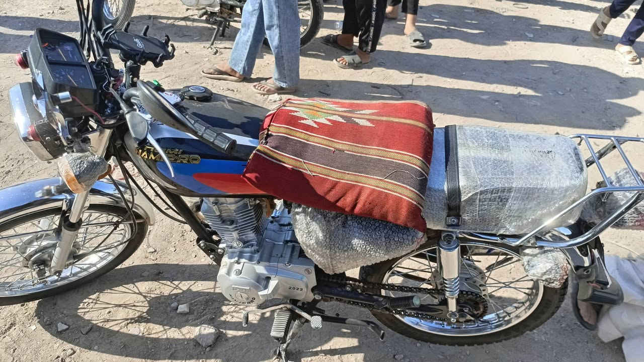 سلام عليكم دراجه للبيع مديل 2022
تعمير 2025 كله اصلي متوازي عله بيعتهه 
1150 ملاحضه رقم الدراجه رقم نجف مداور ثاني يوم
***********

