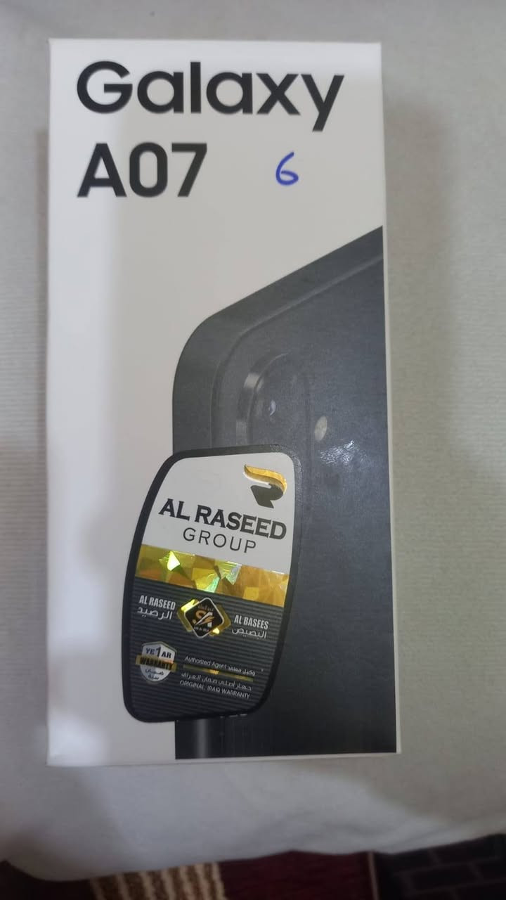 جهاز مستعمل يوم واحد A07 السعر 190 وبي مجال 
***********
