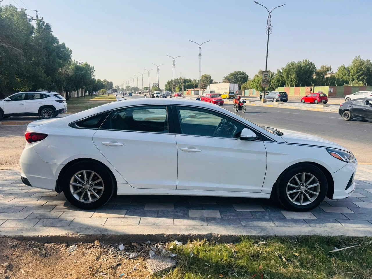 سلام عليكم سوناتا للبيع وارد امريكا حادث جاملغ اوبنيد مكينه اوكير مكفولات صدر امامي خلفي جدد قبل أربع أيام حولته داخله هزه جديده سنويه عظم عاج أي نقص مابيه تريد تحويل أو وكاله تحكمات شاشه جبيره مكاني بغداد السعر112بيه مجال قليل اتصال ☎️ فقط ***********
