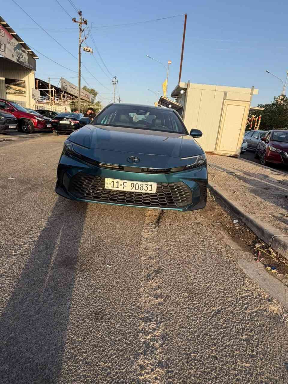 كامري  وارد امريكي  هايبرد ضرار قطعتين فقط ٢٠٢٥ XSE فول بدون فتحة  سيارة  جاهزه  رقم بغداد  شرط التحويل  القانونيات  الاستفسار  على رقم  ***********  العنوان صلاح الدين  او كركوك متواجد بيع فقط  بدون مراوس
