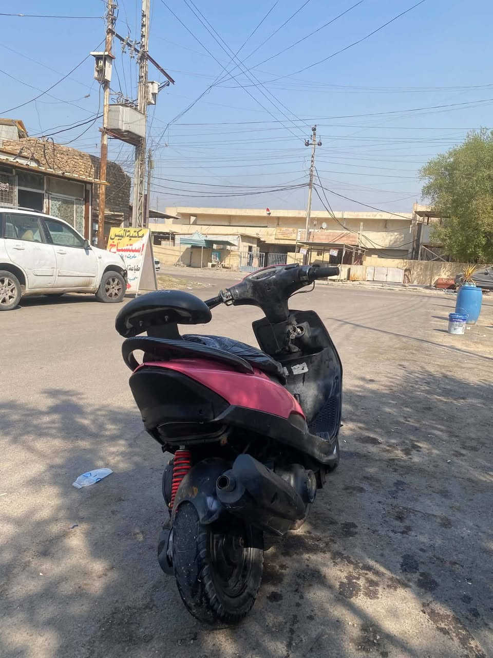 يابه  للبيع او مراوس 
ماكس عدله 
بوشه ٥٥ شلعه ومعدل كلش حلوات 
الدراجه مكينته حلوه ناعمه 
سعرها 450 وبيها مجال شي بصيط 
مكاني باب الامعضم اي ستفسار اتصل وبيك خير و دلل 

*********** واستاب تصال 
*********** بس تصال
