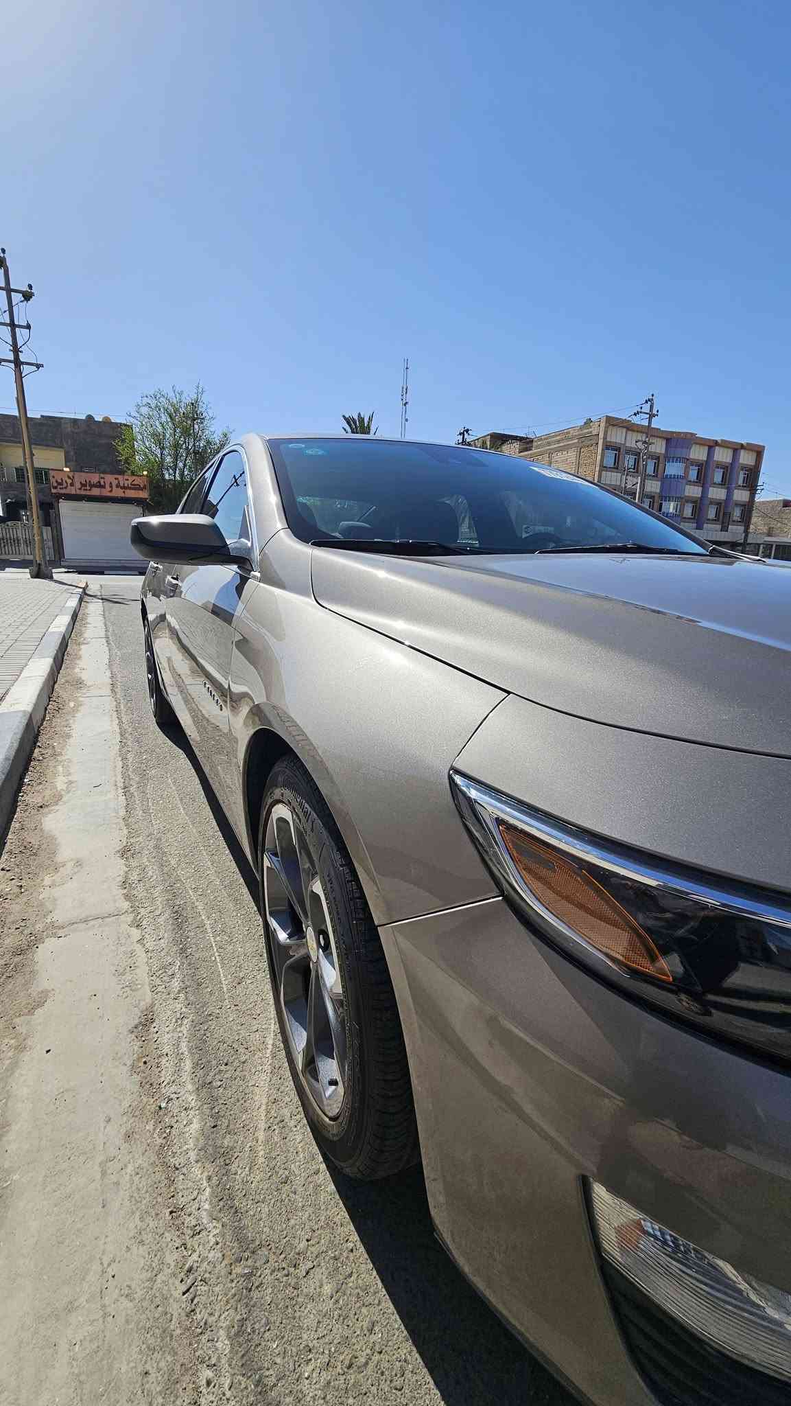 ماليبو 2023 LT
حادث خفيف سطحي ايرباكات سليمه وما واصل الراديترات
تبديل جاملغ تفصيخ اصلي ومصبوغ
السيارة جديدة ماشيه قليل 21000 ميل
مكان السيارة البصرة رقم بصرة معوقين شاب
السعر 135
للتواصل اتصال على الشريحة او واتسب
***********
***********

نص مكتوب في الصور:
- 77912444X