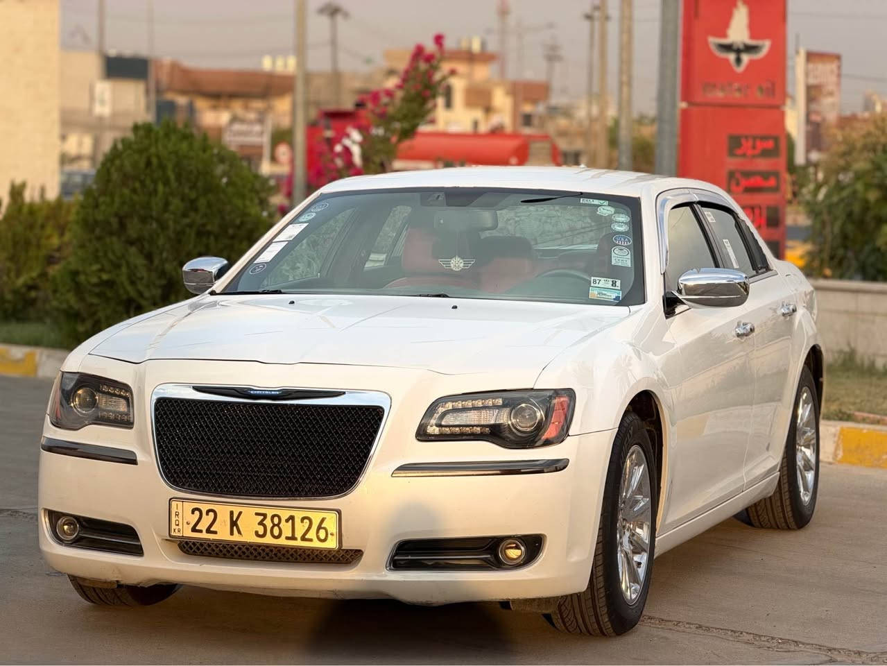 كرايسلر أوباما S
***********
سياره:. كلين 
موديل:. 2014
محرك:. 6 بستن (3600)
كير محرك ما مفتوح لا صرف ولا بخار شرط 
مواصفات:. (S) معروفه 
تشغيل عن بعد كشن جلت داخل احمر  يده نيكل شاشه كبير كاميره حساسات خلفى كير طياره ويل 18 
سياره :. كلين بدون صبغ بدون تعديل 
سعر:. (192)$ وبي مجال بصيط
عنوان :- كركوك📍 كركوك, العراق
