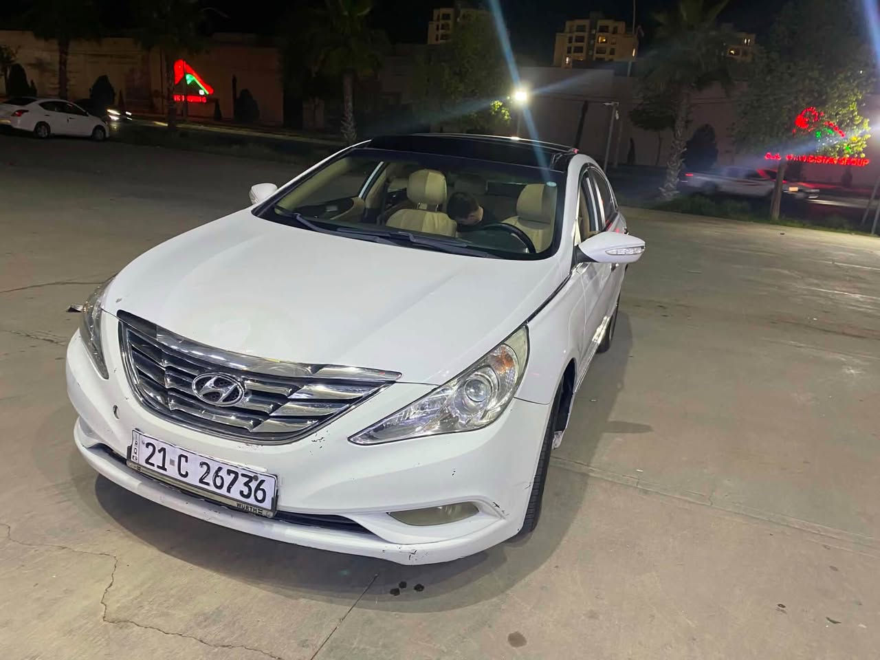 سوناتا خليجي موديل ١١ صبغ عام بجم مكفول  فول مواصفات مكينه وكير وتبريد كفاله رقم سليمانيه سعرها ٨٠مكاني حله ***********
