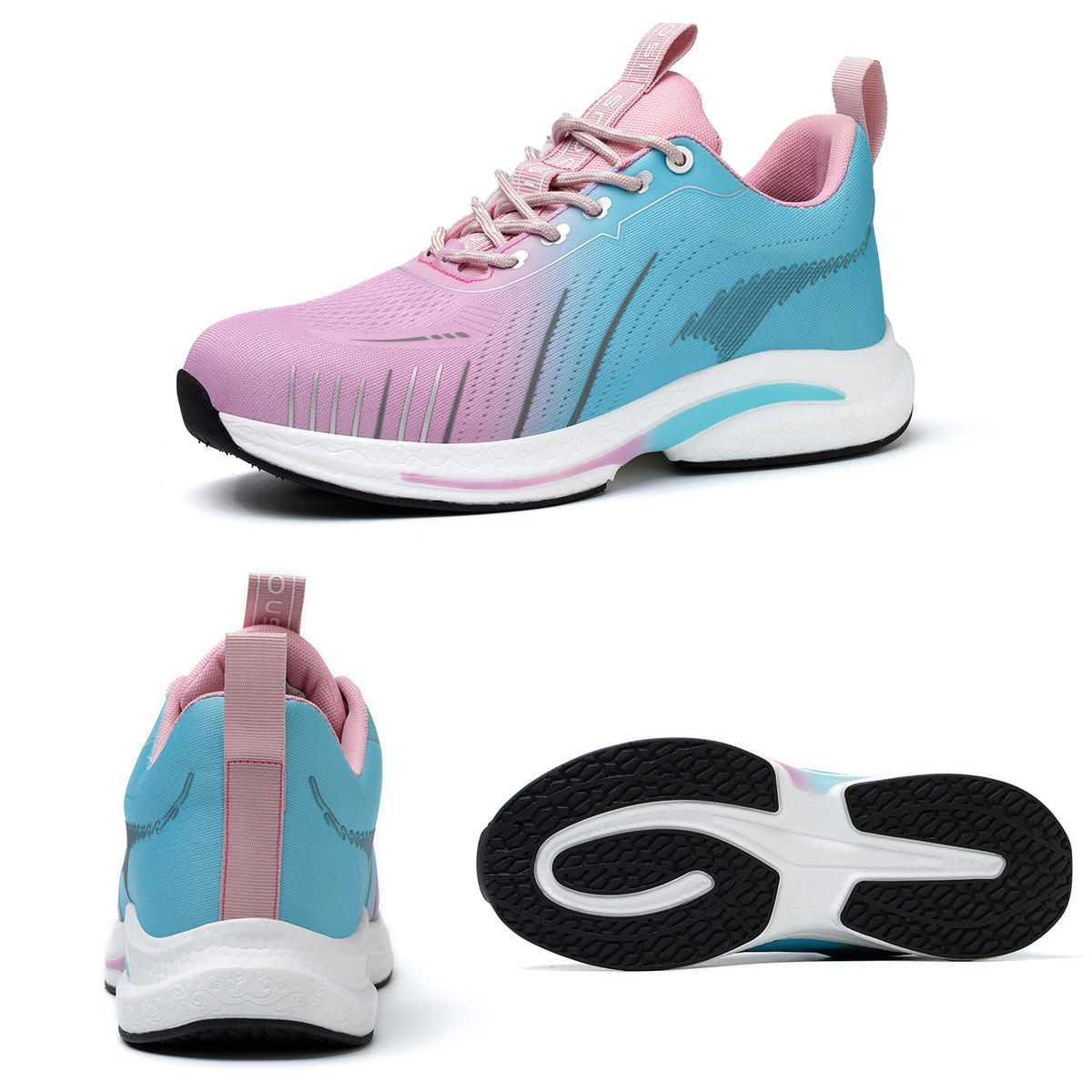 الموديل LBX707 pink
عندما نجمع القوه في العمل مع لطافة الموديل 
البيج الاول بالعراق يهتم بالسيفتي النسائي 
طلبياتنه كلها خاصه 
القياسات
35-36-37-38-39-40
السعر 45 شامل التوصيل

نص مكتوب في الصور:
- Breathable lining Flyknit upper Anti impact steel head Comfort insole Kevlar midsole Rubber air cushion bottom
- KEVLAR PUNCTURE RESISTANT MIDSOLE Soft and comfortable while preventing punctures to protect your feet from harm