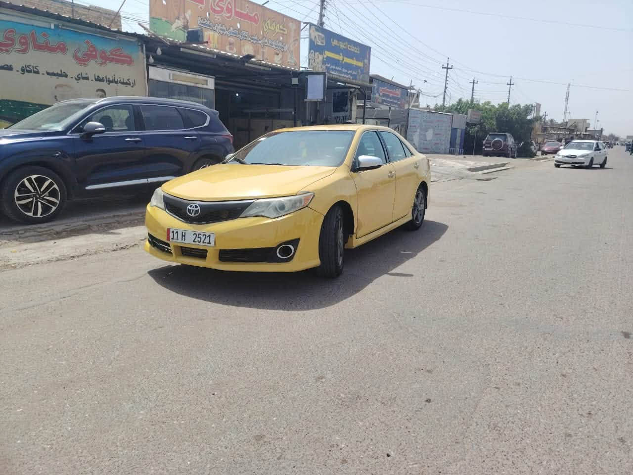 كامري 2014حادث بنيد وجاملغ كير مكينه كفاله حداديه جاهزه تحويل مباشر السعر 73رقم الهاتف ***********بغداد العبيدي

