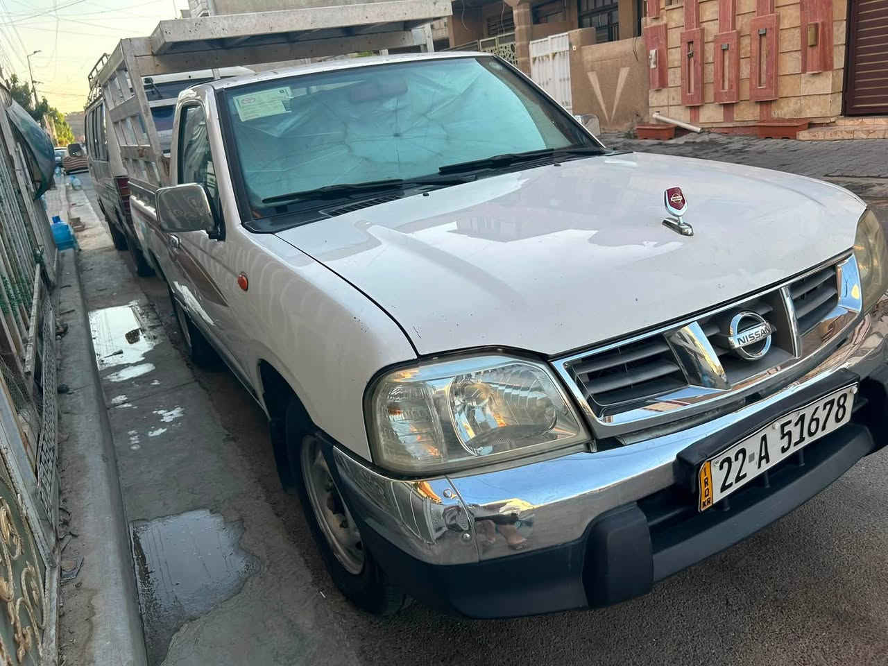 بيكب نيسان 2008 تك سياره جاهزه تبريد كير مكينه صدر خير من الله
جام كهرباء 
سنتر لوك
تايرات نضيفه 
عنبار بريك جديد باتري جديد 
مبدل جاملغ السايق وبيها ربع البنيد صبغ 
بيها طخات بسيطه 
رقم اربيل 
باسمي 
السعر 94 
مكاني الاعضميه 
***********
