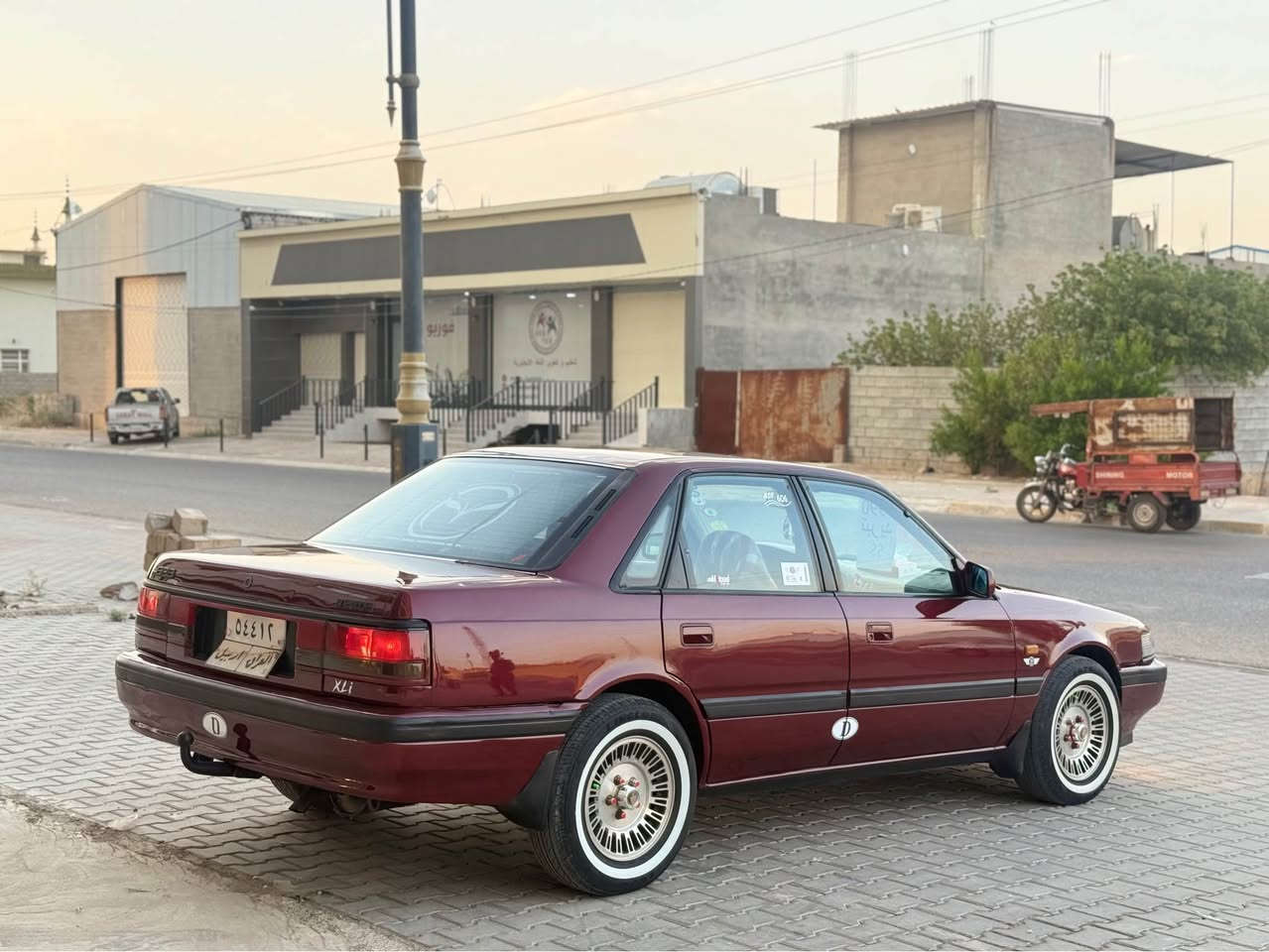 مازده 626محرك 8وبخ موديل 1990 كيرعادي صبغ عام للجماليه بدون ضرب بی کوبون بزین  اربع جامات كهرباي تبريدشغال عنوان كركوك رقم موبايل *********** كركوك, العراق
