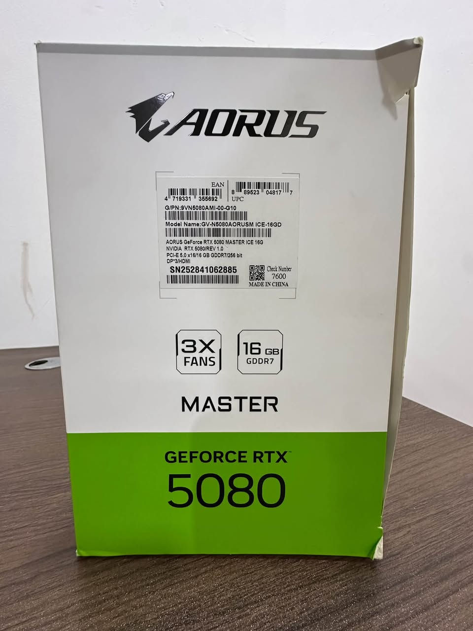 RTX 5080 • ١٦ جيجا • نظيف