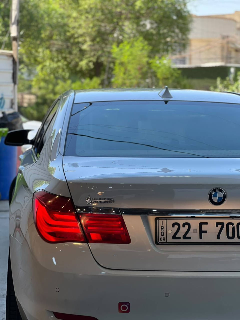 بي إم دبليو 730 • ٢٠١٢ • رقم اربيل