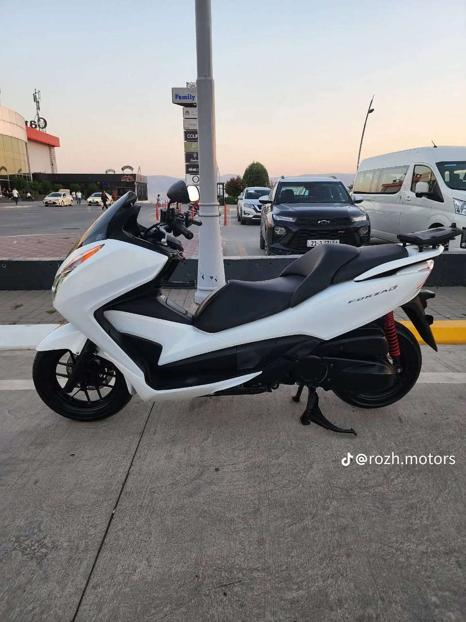للبيع دراجه فورزه صفر ١٢رمبه عله مشه اليابان***********سعر خاص

نص مكتوب في الصور:
- @rozh.motors
- MOTOPODBOR.COM
- A Motolife product
- Starting price
- 0 
- Final price
- 178 000 
- 94 000 
- Cost calculation
- Price in yen
- 94,000 
- Finish price in yen
- 000 000 
- Calculate
- Overall rating
- 0
- Year of registration
- 2016
- Mileage
- 21 014 km
- Mileage history
- 0 km
- Displacement
- 250 cc
- Frame
- MF12-1100375
- Engine number
- MF12E-1100375
- Color
- white
- Average price
- Auction comment
- Engine started
- Seller's comment
- めーター距離21,014 k m
- Similar sales
- 【FORZA SIA】Rank 0
- bikes Monthly Sales Data
- Sold 0 bikes in the range
- of 0 to 0
- Sales statistics
- Previously sold?
- HONDA FORZA 3FA
- Inspected
- Sold
- 0 ¥
- 178 000 ¥
- 94 000 ¥
- Final price in yen
- 000 000 ¥