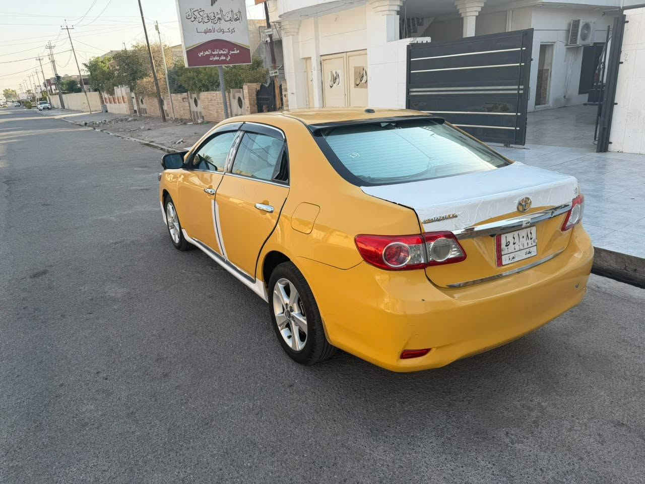 للبيع كورلا وارد امريكي .
موديل . 2013.. مشروع وطني .. 
منظومه غاز .. بطاقة بانزين 
محرك 19.  جديد  عليه .. كير بيه وصل جديد مبدل 
  سيارة فول مواصفات .. 
  تخم تاير جديد . ويل كروم جديد 
   سيارة فقط بيه بونيد بلاد . بدون دواخل وايرباك 
   السعر .   114.  ومجال. 

   ***********
