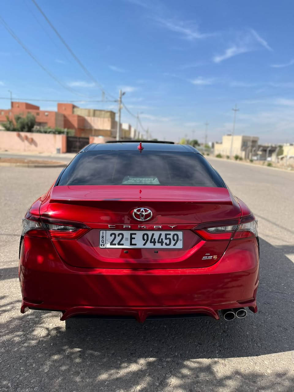 كامري SE • ٢٠٢٢ • شاصي متضرر