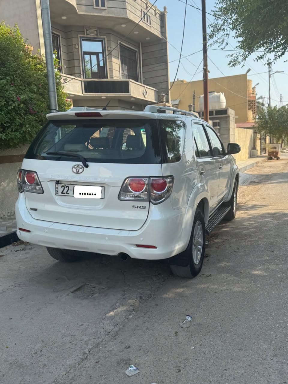 🚘 للبيع تويوتا فورشنر موديل 2013 خليجي كفالة
السيارة بدون صبغ وبدون حادث وبدون تبديل

شرط الفحص وعلى مسؤولية المشتري

🔹 المواصفات:

• تحكمات ستيرن

• شاشة أندرويد

• كاميرا 360 درجة

• مرايا كهرباء

• مراويس لاندكروزر 2011 أو 2012

• تبريد منفصل مركزي لثلاث مناطق

• 7 راكب

• محرك 4 سلندر 2700

• كير ومكينة مكفولات

• تبريد ثلج

• حدادية صدر جديدة

• السيارة ما بيها أي نقص

📍 رقم أربيل بأسمي وشرط التحويل

💰 السعر 186 $ وقابل للتفاوض البسيط 

📍 المكان: ديالى – بعقوبة

للاستفسار والتواصل الاتصال على الرقم (***********)

اذا اكو مراوس بلاندكروز ٢٠١١ او ٢٠١٢
