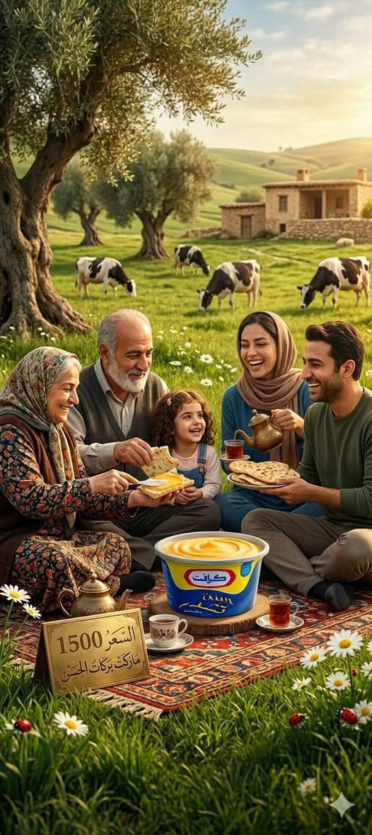 ماركت بركات الحسن 
متوفر 
اجبان .. قشطه .... مثلثات 😋🤩 
التوصيل مجاني داخل المجمع 
العنوان مجمع الدوح الشارع العام الحولي نزلة ابن يقطين 
للاستفسار الاتصال او المراسلة 
***********
***********
