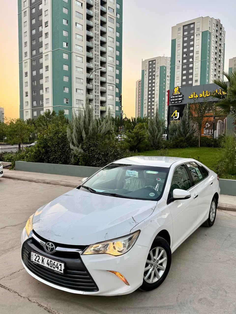 CAMRY 2016 GL
‎***********  واتساب
***********
‎کامری مودیل2016 خليجي صفر شریکة ساز ضمان باب 
اول لون ابیض ثلجي، ،حجم محرک2500, سلندر  ماشی131 الف
بدون صبغ  بدون  حالوب ،سیارە حیل حیل حلوة،سنویە جدید حتــــی 2028فس یوم تحویل حاضر، موجود سبیر ما انزل،تاقم إطارات یوکوهاما بیلادی،مکان سیارة سلیمانیة
‎مواصفات معروفة
‎شاشة
‎حساسات خلفی
‎تبرید +مرکزی
‎تحکمات ستیرن
‎ستة ایرباگ
‎مرایا ئیشارة و کهرباء
‎تحدید سرعة
‎گیر محرک تاقم صدر تاقم ایطارات کل جدید سیارە مابی ای نقس
‎سعر :159  $ شویە بی مجال
*********** واتساب السليمانية, العراق
