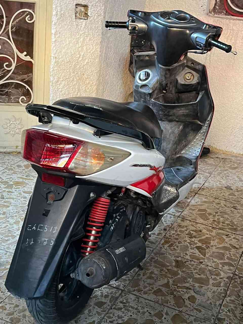 سلام عليكم سكنس فحل.ياباني نوزل خطين
قبق نفخ ستان كهرباء مكينه كفاله خير من الله دراجه كامله من كلشي كهربائيات شغاله دشبول ااشاير شادلها زنون  سعرها 
750 الف مكاني  الشعله ***********
