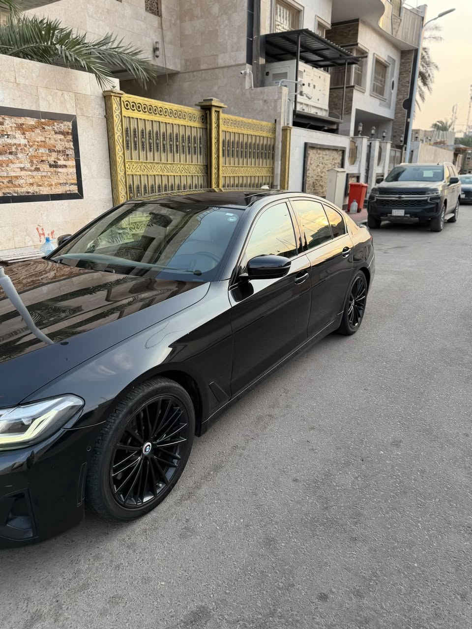 بي إم دبليو 540i • ٢٠٢١ • حادث