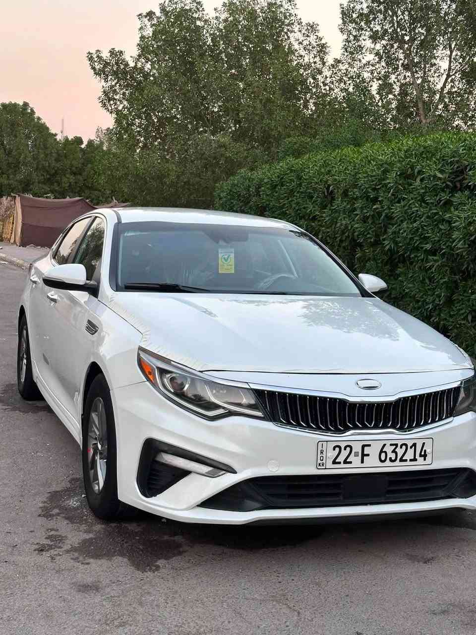 اقرة تفاصيلهة كاملة واتصل وتامر

كيا اوبتما  2019 امريكي حادثهة بس جاملغ امامي  فقط بدون أي شواصي ولا لغود 

سيارة جديدة حرفياً ماشية فقط 119 الف. بسمي ورقمه أربيل انكليزي هزة كلة جديد 

مكينتهة 2400 مكفولة من كلشي 

گير مكفول من كلشي 

صدرهة وضع شركة بعدة جديد امامي وخلفي 

تخم تاير شديتة قبل شهرين 

شاشة چبيرة وتدعم ابل كار بلي بلادي 

كامرة خلفية + حساسات خلفي 

رادار نقطة عمياء 

رادار خروج من المسار 

كروز كونترول 

تحكمات ستيرن اكيد جهتين 

3 مودات قيادة 

اشاير بل مري 

مسويلهة ادامة كاملة لغرف الاحتراق وتبديل بلكات ونوزلات كلة اصلي 

سيارة جاهزة كلشي متصرف عليهة 

مكاني واسط. قضاء نعمانيه 

اتصل بيك خير ودلل
***********

