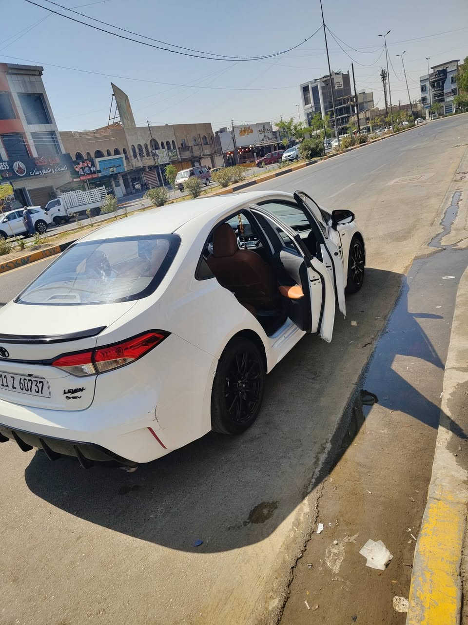 كولا هايبرد شكل الخليج تجميع الصين
السياره جديده وكلش نضيفه  

ماشيه 17 الف 

✅مواصفاتها 

 

 فتحه

بصمه و بصمة بيبان و جنطه

لايت زنون عالي ناصي

سايد بريك بصمه و اوتو هولد

3 مود قياده

رادار 

كشنات جلد عسلي 

كشن السائق تحكم كهرباء ٣ وضعيات 

وشاشه جبيره تتدعم كار بلي

مود درايف ٣ وضعيات 

لد امامي خلفي 

تبريد قطعتين 

 

✅إضافات كامله للسياره 

سبويلر + يدات سود + شفقه خلفيه سوده كت كامل 

✅داخل السياره 

كاربون تغليف كير وستيرن دركه كامل 

✅هزه جديده سنه كامله 

  

✅مكفوله من الصبغ  والتبديل  

بغداد تحويل ثاني يوم بأسمي السياره 

سعرها 165 💵

للاستفسار *********** رائد العقابي

*********** احمد 

مكاني بغداد حي الجهاد
