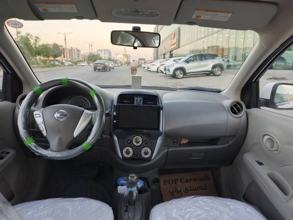 Nissan Sunny 
2020 بێ بۆیاخ سویچ کۆنتڕۆڵ  دوو جام کارەبا گێڕ ئۆتۆماتیک ABS شاشە و کامێرا  تایەی تازە سەنەوی تازە ڕەقەمی تازە  هەزەی تازە سەیارەی مەعرەز نیە زۆر زۆر تازەیە دواوەی قرچێکی بەسیتی هەیە مەکینە و گێڕ و تەقە و ڕەقە و هەموو گیانی بەشەرت
١٠٠ وەرەقە و معامەلەیەکی زۆر کەم *********** السليمانية, العراق
