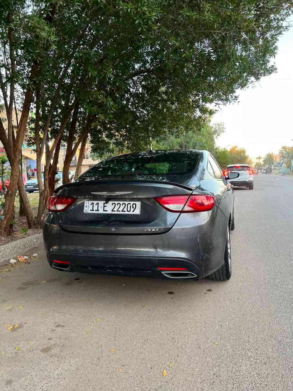 كرايسلر C200
موديل 2015 رقم بغداد باسمي تحويل ثاني يوم 

محرك V6 سعة 3600

بصمة + بصمة ابواب + بصمة صندوق 

شاشة جبيرة 

شاشة اعطال 

كشنات كهربائي حضن S 

تحكم سترين + شفتات ستيرن 

مانع انزلاق 

مثبت سرعة 

سايد بريك بصمة 

السيارة ماشية 206  كيلو وليس ميل 

بيها قطع صبغ ابيع حزام والكشر يحتاجلة ترتيب 

مكانها بغداد الحرية

السعر 85 ورقة بيع مستعجل
***********

@إشارة
