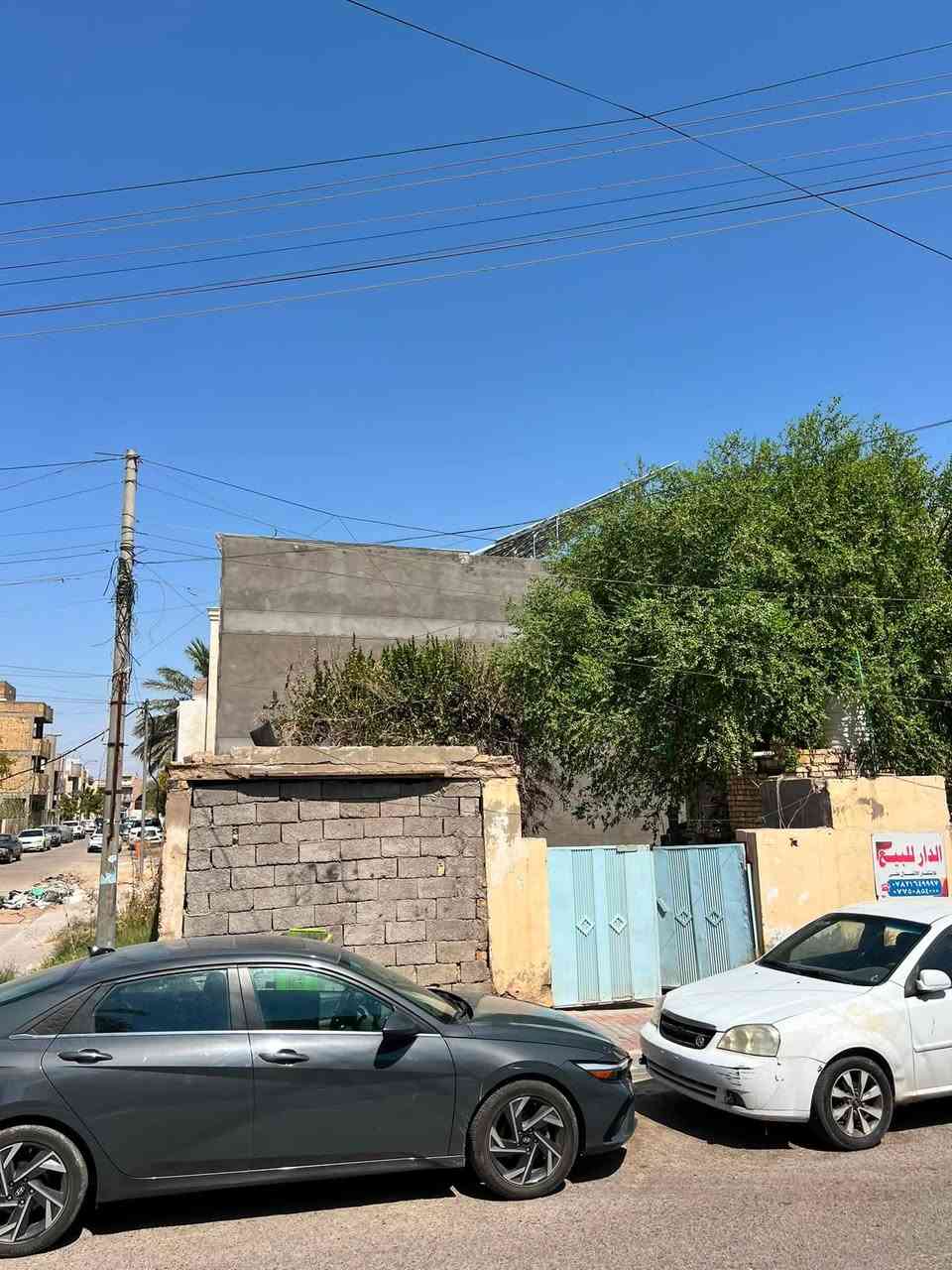 السلام عليكم قطعه ركن للبيع منطقة الحيدرية
مساحه ١٧١ م مربعه وجه 9,5 م ونزال 18,5
قريب شارع الهوره الرئيسي خلف مجمع اوزون الطبي 
للستفسار اتصل ***********
