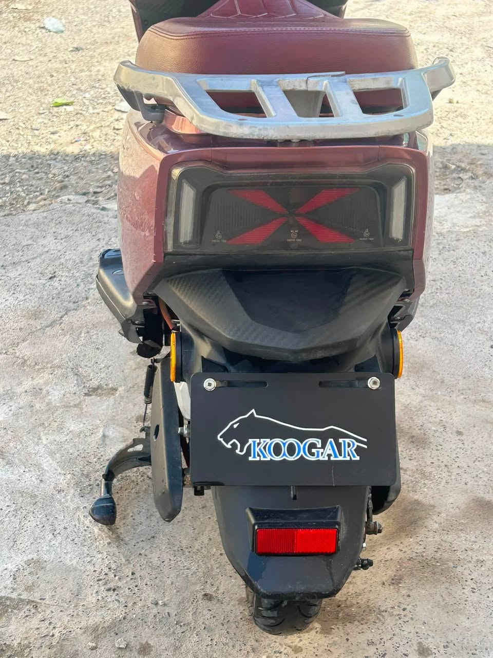 .
👇

للبيع: دراجة شحن KOOGAR ONE SUPER POWER

التفاصيل:
الماركة: KOOGAR - ماركة عالمية غنية عن التعريف
الموديل: ONE SUPER POWER 
نوع البطارية: 6 بطاريات دبل - مدى أطول وقوة أعلى
السرعات: 3 سرعات 
السرعة القصوى: 60 
ميزات إضافية:
    - بصمتين تشغيل عن بعد
    - سويج 
    - إشارات يمين + يسار شغالة
    - خلاط شغال
    - هورن شغال
    - مثبت سرعة

الحالة: كلشي شغال 100%
المكان: الموصل - حي سومر
البيع: نقد فقط

للاتصال: ***********

السعر700

