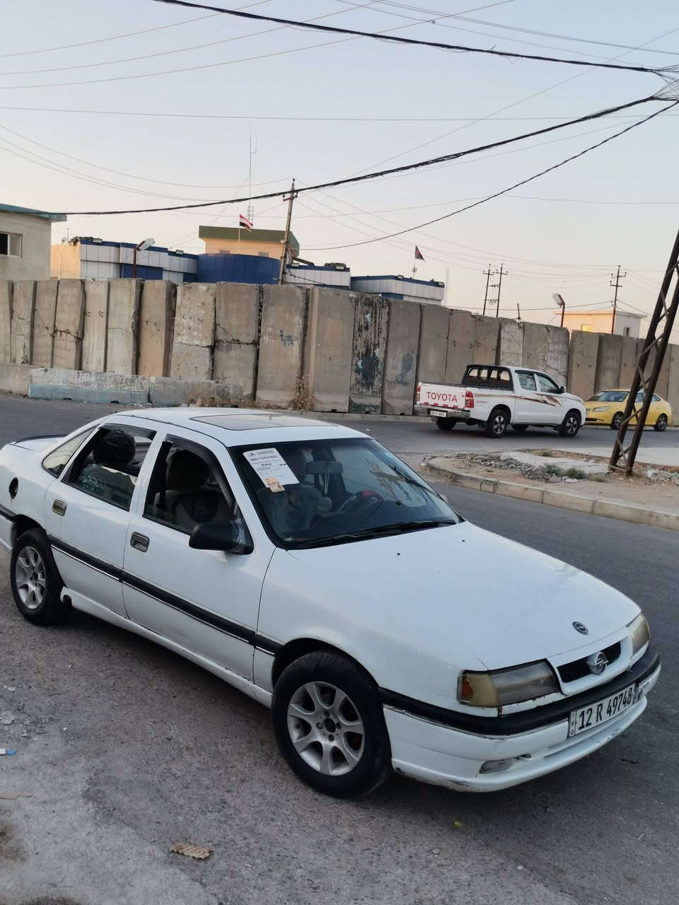 اوبل فكترة حجم 20
موديل 94 رقم نينوى دولي بأسمي سنوية 2030
فول توماتيك بس كير عادي
كير محرك شرط تنتة سلايت بطاين جدد كشر كدام العين
مبدل سقف ضرر تحرير وصبغ جاملغات خلفية
شاشة كامرة اربع سماعات افانتي
سعر 27 ورقة بحك كاديت  بأسمي شرط التحويل فقط
***********
عنوانها ايمن يرموك
