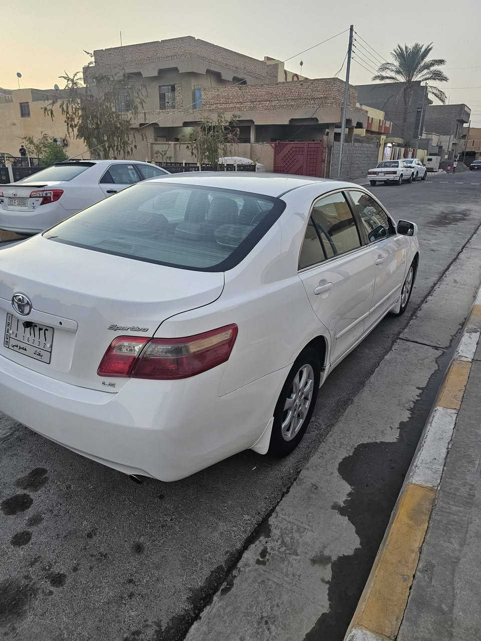 تحيه طيبه للجميع كامري موديل ٢٠٠٨
السياره احله من الصور LE
جاهزه اي نقص مابيه
كير جديد ومحرك جديد
صدر تخم تاير كهربائيات 
ماشيه ١٢٤ حقيقي
شاشه كامره 
كشن كهرباء تحكم ستيرن 
تحويل مباشر 
محرك 2400المرغوب
تبريد ثلج 
السياره بيه صبغ ٥قطع
السعر ٩٣ 
العنوان الفلوجة
 للإستفسار 
***********
