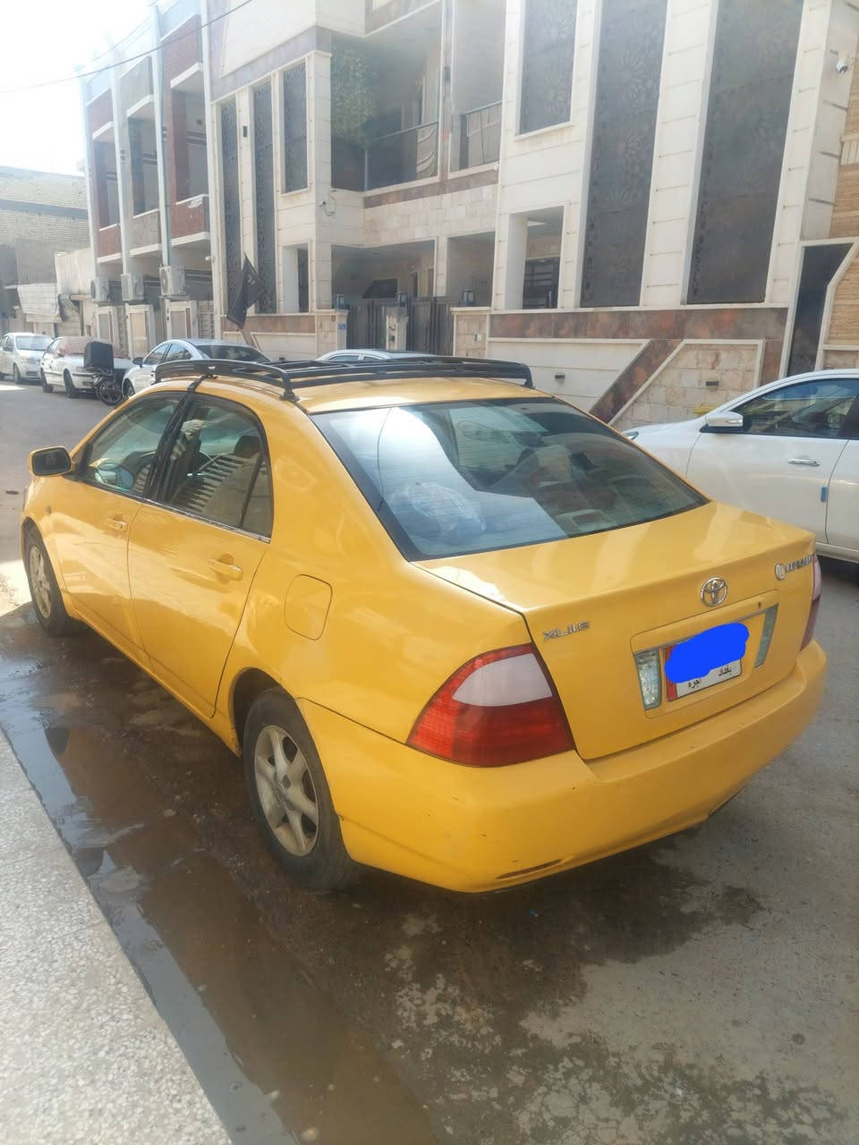 للبيع: تويوتا كورولا موديل 2005
🔹 المواصفات:
 • خليجي
• محرك 1800
• كير أوتوماتيك
🔹 الملاحظات: • حادث من الدعامية الخلفية بسيطه
📍 الموقع: بغداد – الشعب
💰 السعر: 73 (بها مجال حك الجاية فقط)
📞 للاستفسار: ***********
