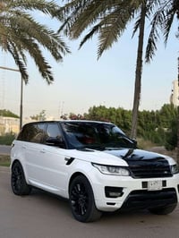 🇬🇧🇬🇧🇬🇧 رانج روفر _ سبورت  الموديل ـ ٢٠١٤ لون  ابيض 😍  داخل مميز احمر ‏...